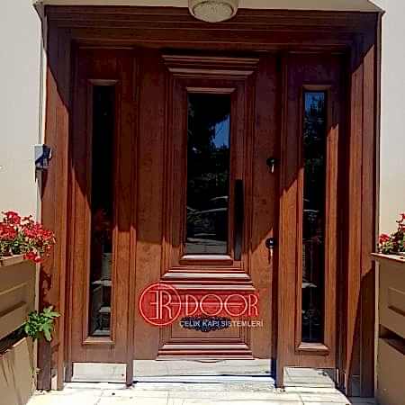Ahşap Apartman Kapısı ER0312